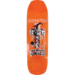 Dogtown Stonefish Skateboard Deck -9x32.45 Orange Fade DECK ONLY