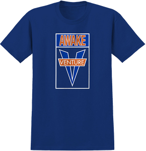 Venture Alien Workshopake T-Shirt - Royal/White/Orange/Blue