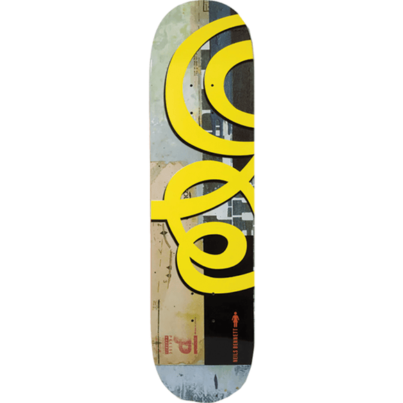 Girl Bennett Jenkins 30 Swirls Skateboard Deck -8.25 DECK ONLY