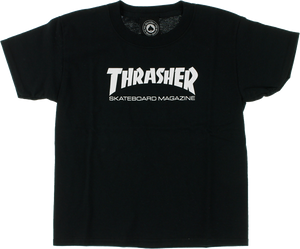 Thrasher Mag Logo Youth T-Shirt - Black