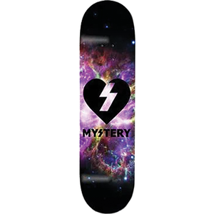 Mystery Cosmic Nova Heart Skateboard Deck -7.75 DECK ONLY