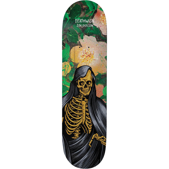 Deathwish Dickson Garden Of Misery Skateboard Deck -8.0 DECK ONLY