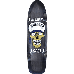 Suicidal Punk Skull Rider Dk-8.3x30.5 Blue/Black Fd DECK ONLY