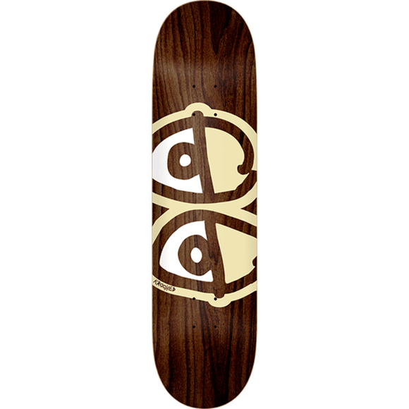 Krooked Eyes Skateboard Deck -8.75 DECK ONLY