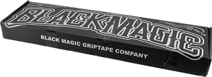 Blackmagic 100/Box Ultra 9x33 Black Grip Skateboard Griptape