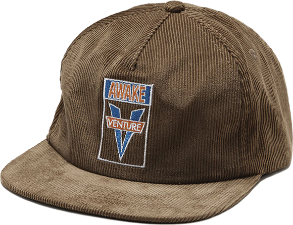 Venture Alien Workshopake Skate HAT - Adjustable Brn/Blue/Orange 