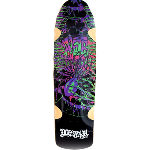 Dogtown Web Longboard Skateboard Deck -10x35 Black/Neon DECK ONLY