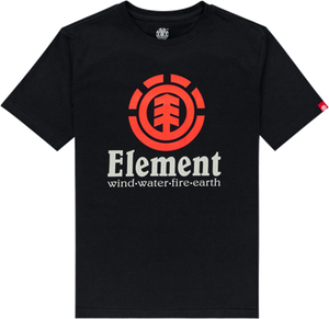 Ele Vertical Youth T-Shirt - Flint Black