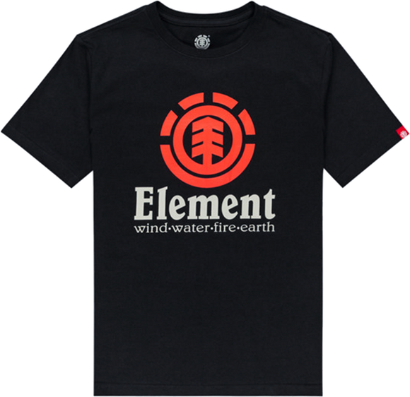 Ele Vertical Youth T-Shirt - Flint Black