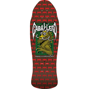 Powell Peralta Caballero Street 21 Dk-9.62x29.75 Red/Brown DECK ONLY