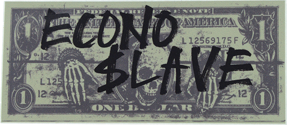 Slave Econoslave Decal