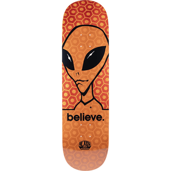 Alien Workshop Believe Hex Duo-Tone Lg Skateboard Deck -8.75 DECK ONLY