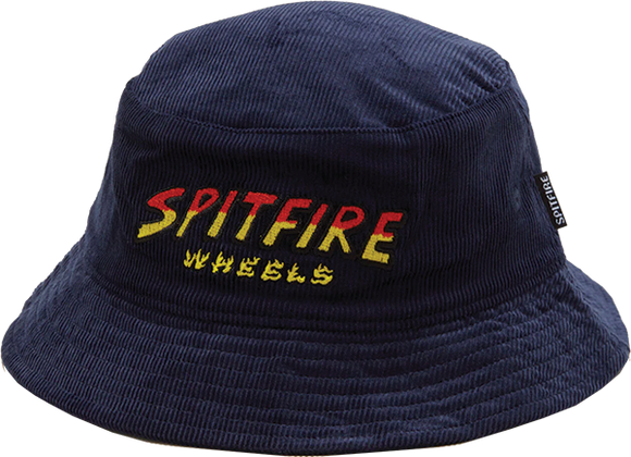 Spitfire Hell Hounds Script Bucket Skate HAT - Ofm-Navy 