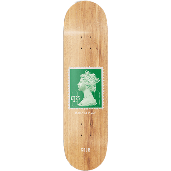 Sour Page Sour Stamp Skateboard Deck -8.5 DECK ONLY