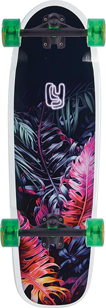 Landyachtz Dinghy Blunt Tropical Night Complete Skateboard -8.6x28.5 