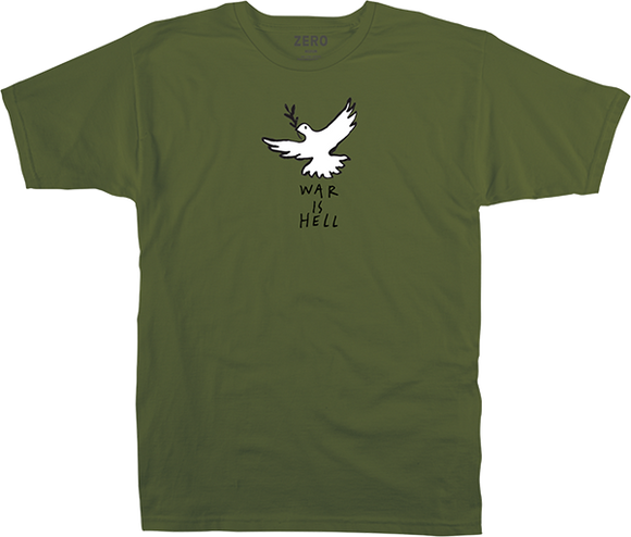 Zero War Is Hell T-Shirt - Size: Small Army