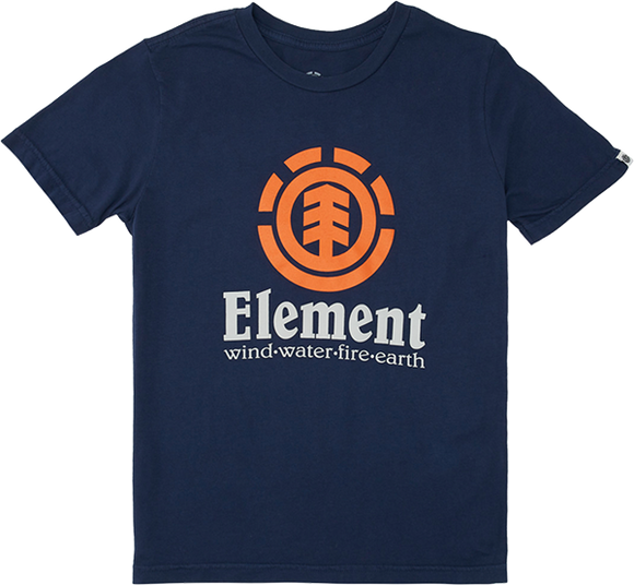 Ele Vertical Youth T-Shirt - Eclipse Navy