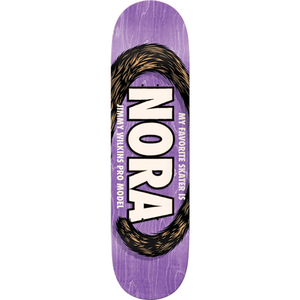 Real Wilkins My Favorite Skater Skateboard Deck -8.5 Purple DECK ONLY