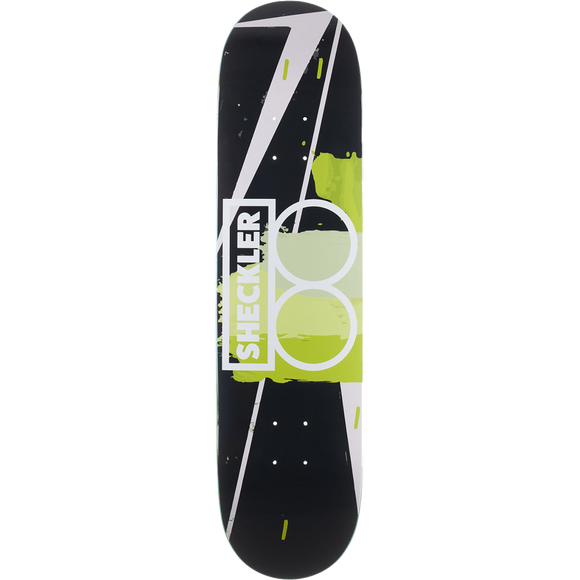 Plan B Sheckler Mixed Media Skateboard Deck -8.0 DECK ONLY