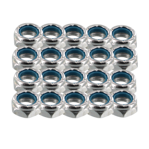 Modus 20/Pack Kingpin Nuts Silver | Universo Extremo Boards Skate & Surf