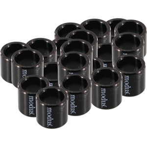 Modus 20/Pack Bearing Spacers Black | Universo Extremo Boards Skate & Surf