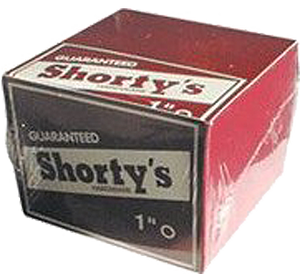 Shorty's 1" [Allen] Hardware 10/Box Hardware  | Universo Extremo Boards Skate & Surf