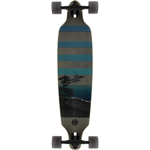 San Clemente Night Lake Drop Through Complete Longboard Skateboard -36 