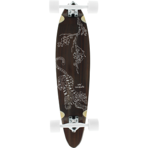 San Clemente Tiger Lilly Pin Cruiser Complete Skateboard -8x34 