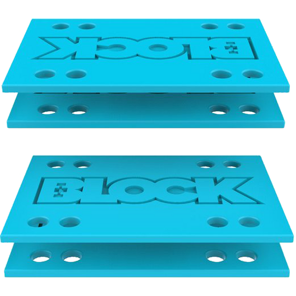 Block Riser Drop-Thru Adapter Kit Blue | Universo Extremo Boards Skate & Surf