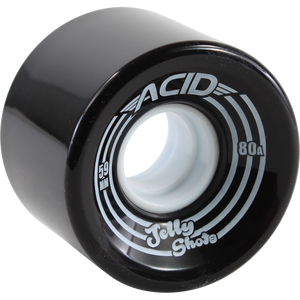 Acid Jelly Shots 59mm Black  Skateboard Wheels (Set of 4)