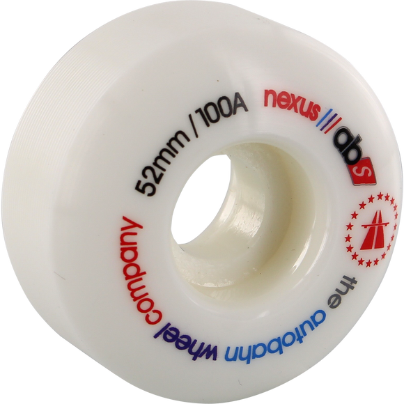 Autobahn Nexus 52mm 100a White Skateboard Wheels (Set of 4)