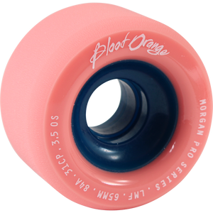 Blood Orange Morgan 65mm 84a Coral Longboard Wheels (Set of 4)