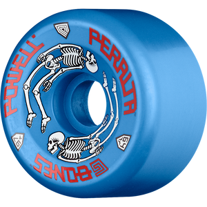 Powell Peralta G-Bones Wheels II 97a 64mm Blue Longboard Wheels (Set of 4)