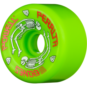 Powell Peralta G-Bones Wheels II 97a 64mm Green Longboard Wheels (Set of 4)