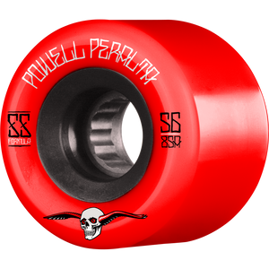 Powell Peralta G-Slides 56mm 85a Red/Black Skateboard Wheels (Set of 4)