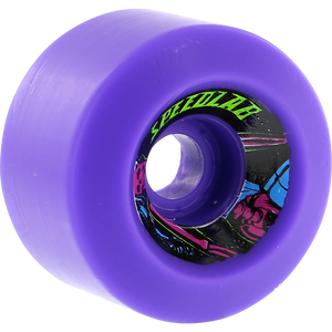 Speedlab Cruisers 60mm 90a Purple Skateboard Wheels (Set of 4)