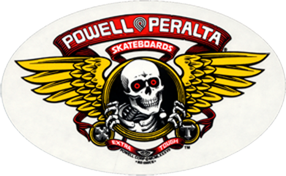 Powell Peralta Winged Ripper Decal Single |Universo Extremo Boards Skate & Surf