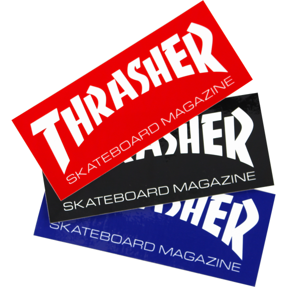 Thrasher Mag Logo Super Decal Single Assorted Colors