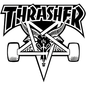 Thrasher Skategoat Board Large Decal Single