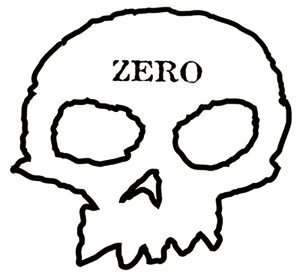 Zero Skull Decal Single |Universo Extremo Boards Skate & Surf