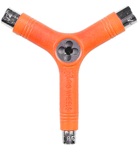 Pig Neon Orange Tri-Socket/Threader Skate Tool