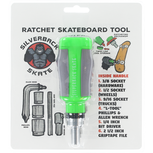 Silverback Skate Ratchet Tool Green