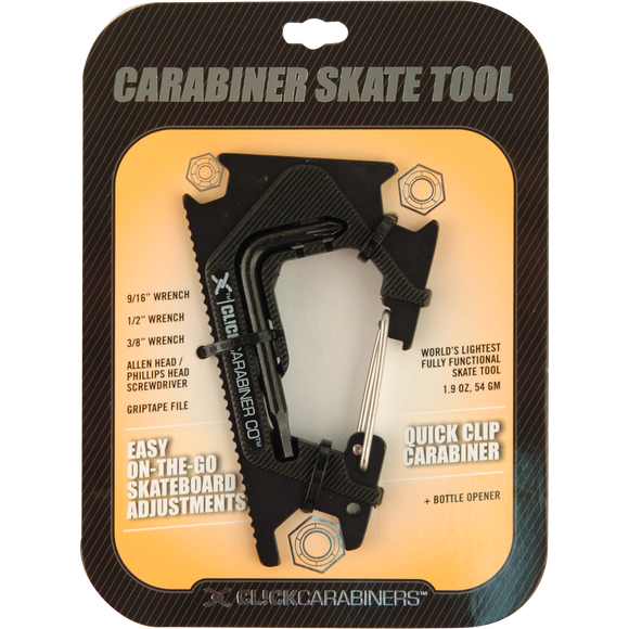 Sk8ology Carabiner II Tool Black/Black