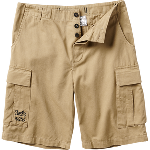 Ghetto Wear Cargo Shorts - KHAKI