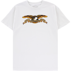 Antihero Eagle T-Shirt - Size: SMALL White/Blue Multi