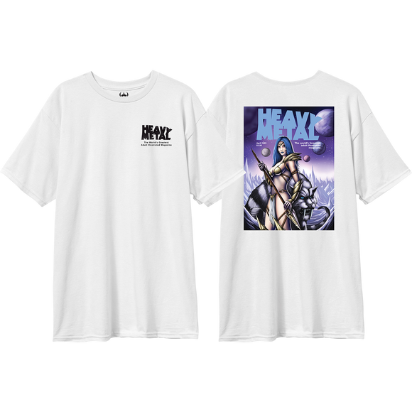 Dar Heavy Metal Mag 1 T-Shirt - Size: SMALL White