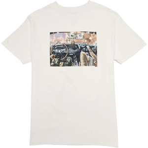 DGK Boulevard Kings T-Shirt - Size: MEDIUM Cream