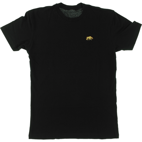 Habitat Saber Tooth Embroidered T-Shirt - Size: SMALL Black