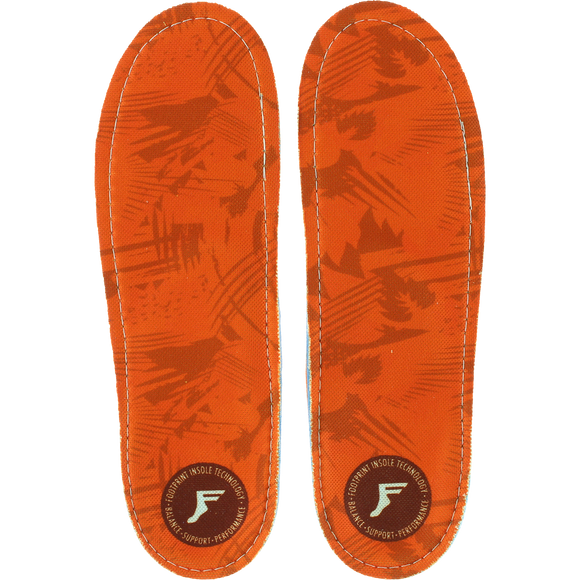 FOOTPRINT KINGFOAM CAMO ORANGE 6-6.5 INSOLE