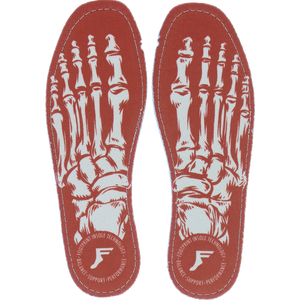 Footprint Kingfoam Skeleton Red 12-12.5 Insole | Universo Extremo Boards Skate & Surf